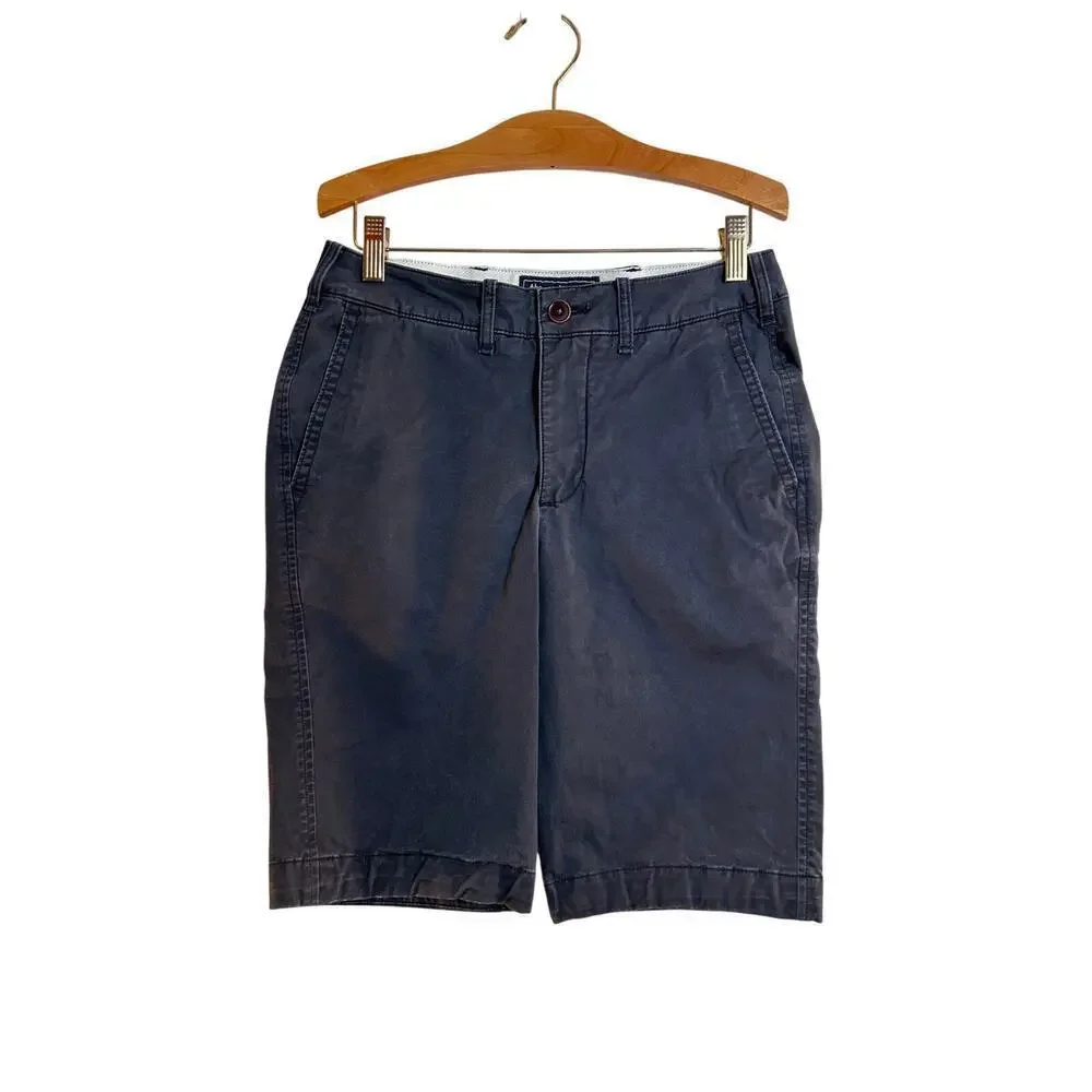 ABERCROMBIE & FITCH Boy’s Navy Bermuda Shorts / Size: W26